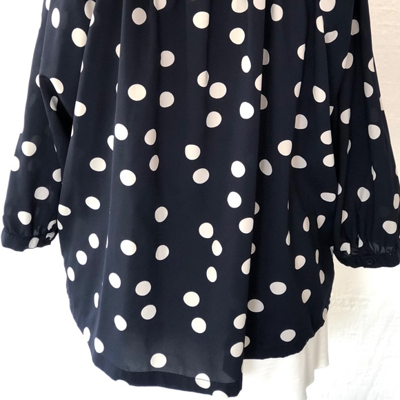 polka dot blouse australia
